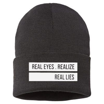 Kevin De Bruyne Real Eyes Realize Real Lies Sustainable Knit Beanie