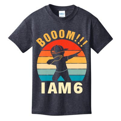 Kids Dabbing Birthday Shirt 6 Years Old Birthday Outfit Boys Kids T-Shirt