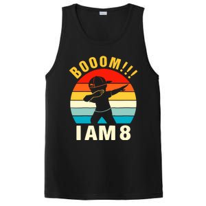 Kids Dabbing Birthday 8 Years Old Birthday Outfit Boy PosiCharge Competitor Tank