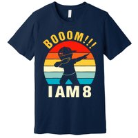 Kids Dabbing Birthday 8 Years Old Birthday Outfit Boy Premium T-Shirt