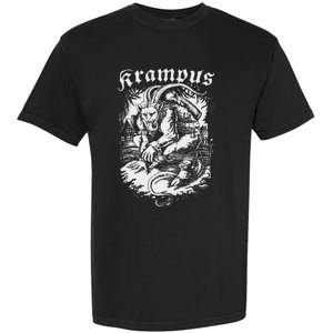 Krampus Design Christmas Season Evil Pajama Xmas Garment-Dyed Heavyweight T-Shirt