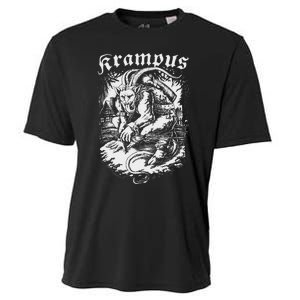 Krampus Design Christmas Season Evil Pajama Xmas Cooling Performance Crew T-Shirt