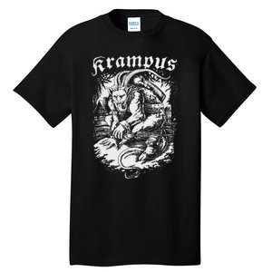 Krampus Design Christmas Season Evil Pajama Xmas Tall T-Shirt