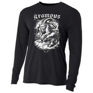 Krampus Design Christmas Season Evil Pajama Xmas Cooling Performance Long Sleeve Crew