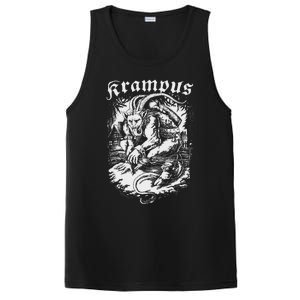 Krampus Design Christmas Season Evil Pajama Xmas PosiCharge Competitor Tank