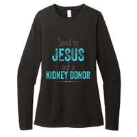 Kidney Donation Christian Organ Donor Transplant Womens CVC Long Sleeve Shirt