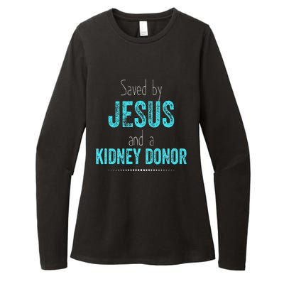 Kidney Donation Christian Organ Donor Transplant Womens CVC Long Sleeve Shirt