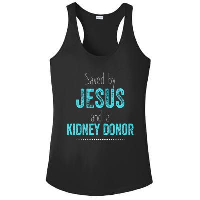 Kidney Donation Christian Organ Donor Transplant Ladies PosiCharge Competitor Racerback Tank