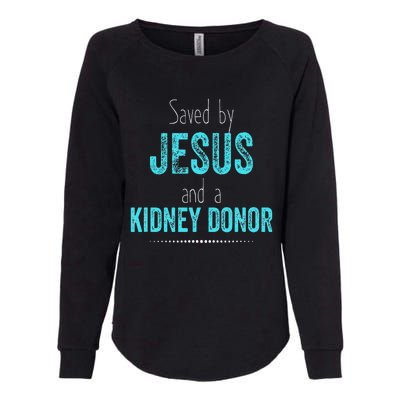 Kidney Donation Christian Organ Donor Transplant Womens California Wash Sweatshirt