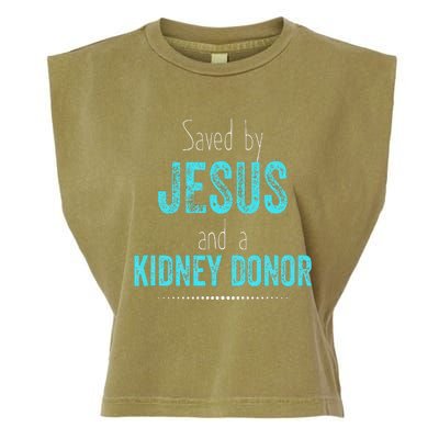 Kidney Donation Christian Organ Donor Transplant Garment-Dyed Women's Muscle Tee