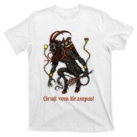 Krampus Dark Christmas Merry Krampus Holiday Horror T-Shirt