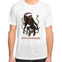 Krampus Dark Christmas Merry Krampus Holiday Horror Adult ChromaSoft Performance T-Shirt