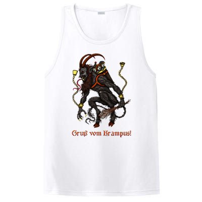 Krampus Dark Christmas Merry Krampus Holiday Horror PosiCharge Competitor Tank