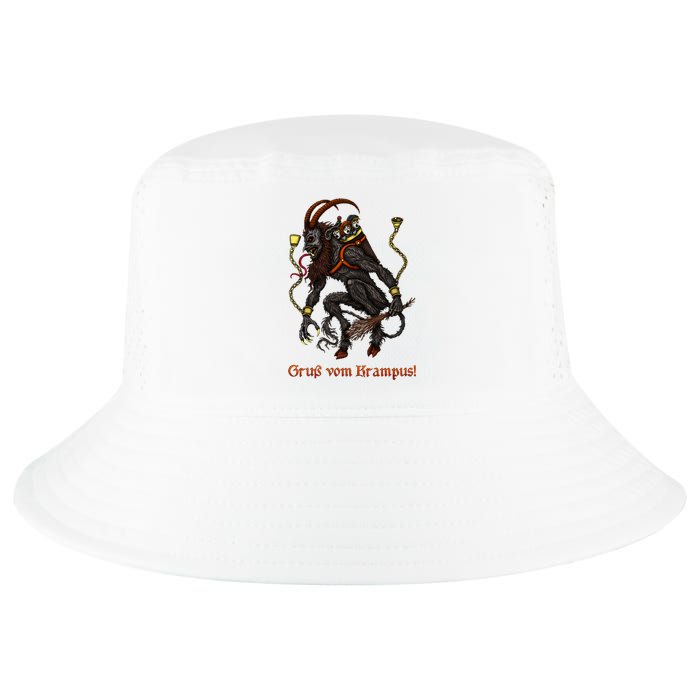 Krampus Dark Christmas Merry Krampus Holiday Horror Cool Comfort Performance Bucket Hat