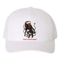 Krampus Dark Christmas Merry Krampus Holiday Horror Yupoong Adult 5-Panel Trucker Hat