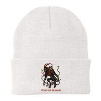 Krampus Dark Christmas Merry Krampus Holiday Horror Knit Cap Winter Beanie