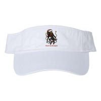 Krampus Dark Christmas Merry Krampus Holiday Horror Valucap Bio-Washed Visor