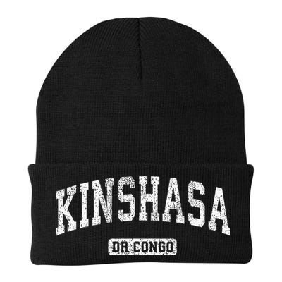 Kinshasa Dr Congo Vintage Sports Design Beanie