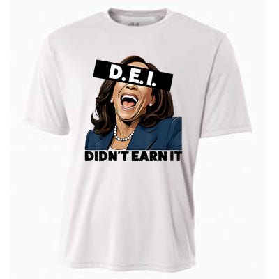 Kamala Dei DidnT Earn It Anti Kamala Harris Vote Trump 2024 Cooling Performance Crew T-Shirt