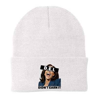 Kamala Dei DidnT Earn It Anti Kamala Harris Vote Trump 2024 Beanie