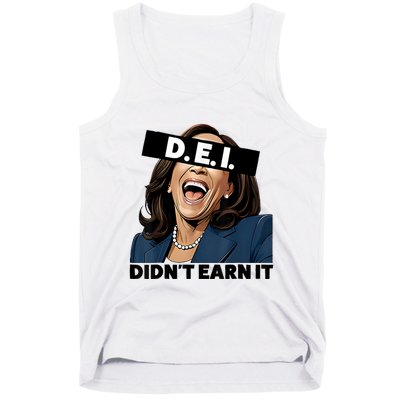 Kamala Dei DidnT Earn It Anti Kamala Harris Vote Trump 2024 Tank Top