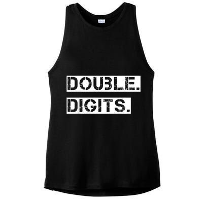 K.i.d.s Double Digits 10th birthday shirt for a cool 10 year old kid Ladies PosiCharge Tri-Blend Wicking Tank