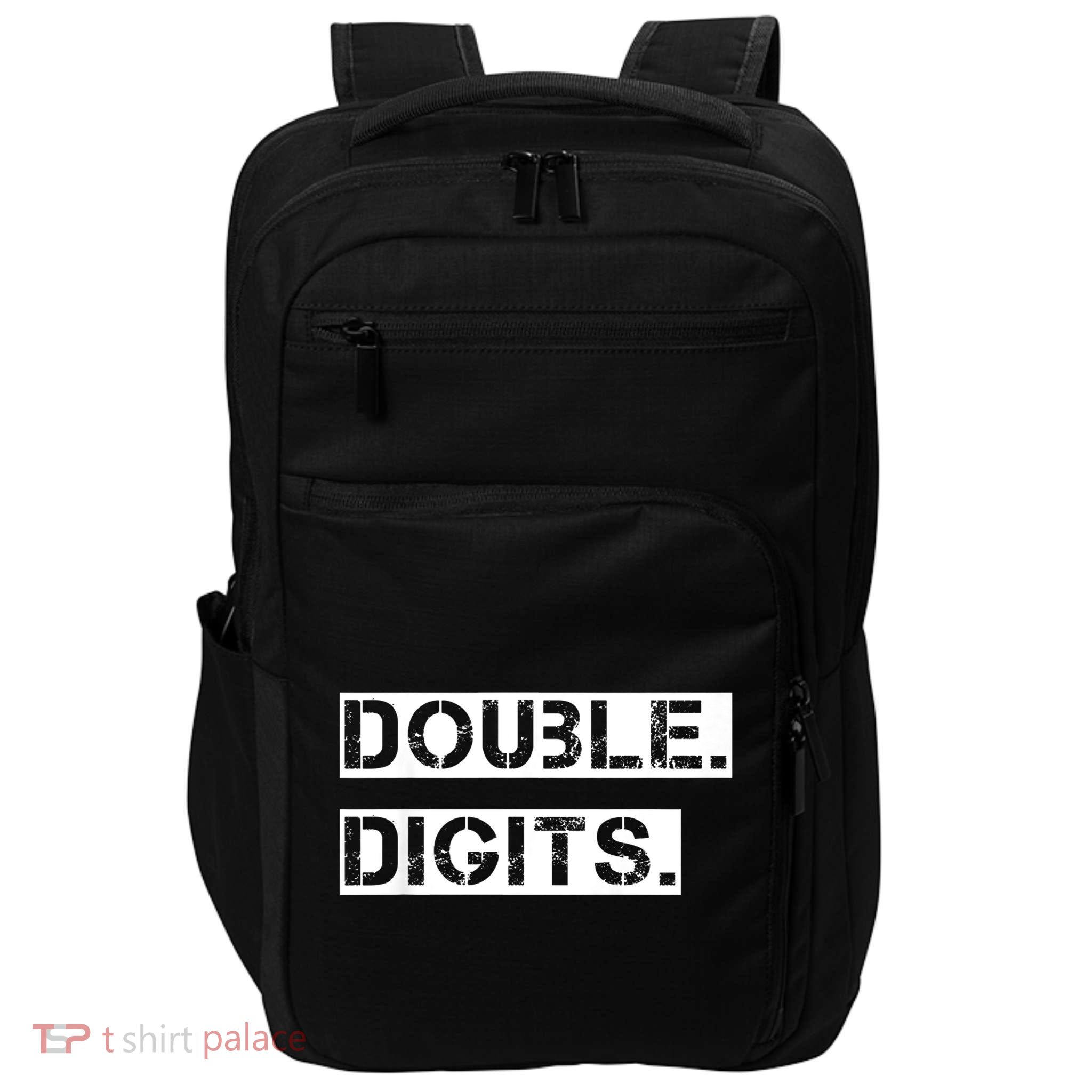 K.i.d.s Double Digits 10th birthday shirt for a cool 10 year old kid Impact Tech Backpack