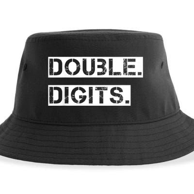 K.i.d.s Double Digits 10th birthday shirt for a cool 10 year old kid Sustainable Bucket Hat