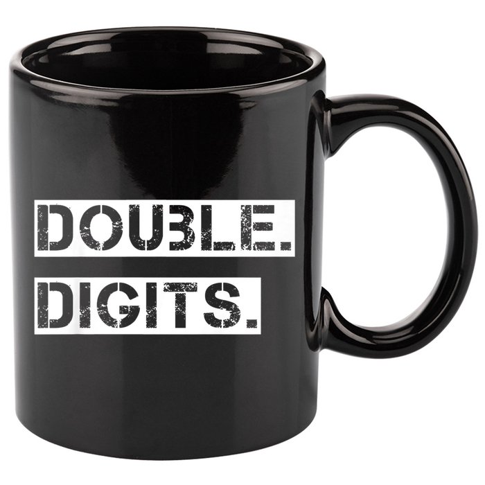 K.i.d.s Double Digits 10th birthday shirt for a cool 10 year old kid 11oz C Handle Ceramic Mug