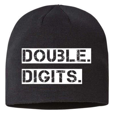 K.i.d.s Double Digits 10th birthday shirt for a cool 10 year old kid Sustainable Beanie