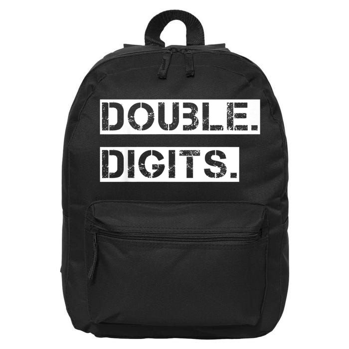 K.i.d.s Double Digits 10th birthday shirt for a cool 10 year old kid 16 in Basic Backpack