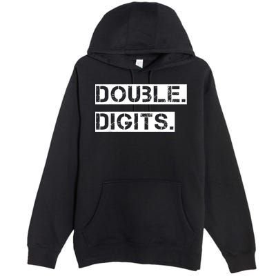 K.i.d.s Double Digits 10th birthday shirt for a cool 10 year old kid Premium Pullover Hoodie