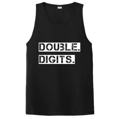 K.i.d.s Double Digits 10th birthday shirt for a cool 10 year old kid PosiCharge Competitor Tank