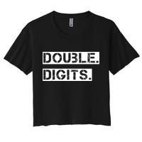 K.i.d.s Double Digits 10th birthday shirt for a cool 10 year old kid Crop Top