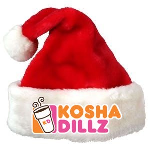 Kosha Dillz Dunkin Donuts Premium Christmas Santa Hat