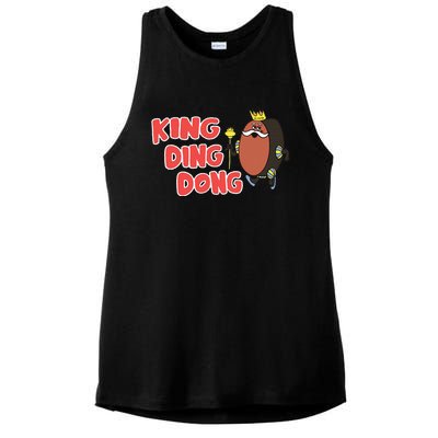 King Ding Dong Ladies PosiCharge Tri-Blend Wicking Tank