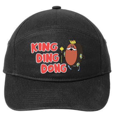 King Ding Dong 7-Panel Snapback Hat