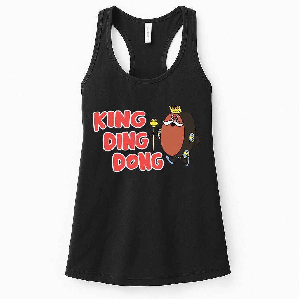 King Ding Dong Womens Tank Top