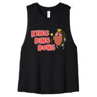 King Ding Dong Women's Racerback Cropped Tank