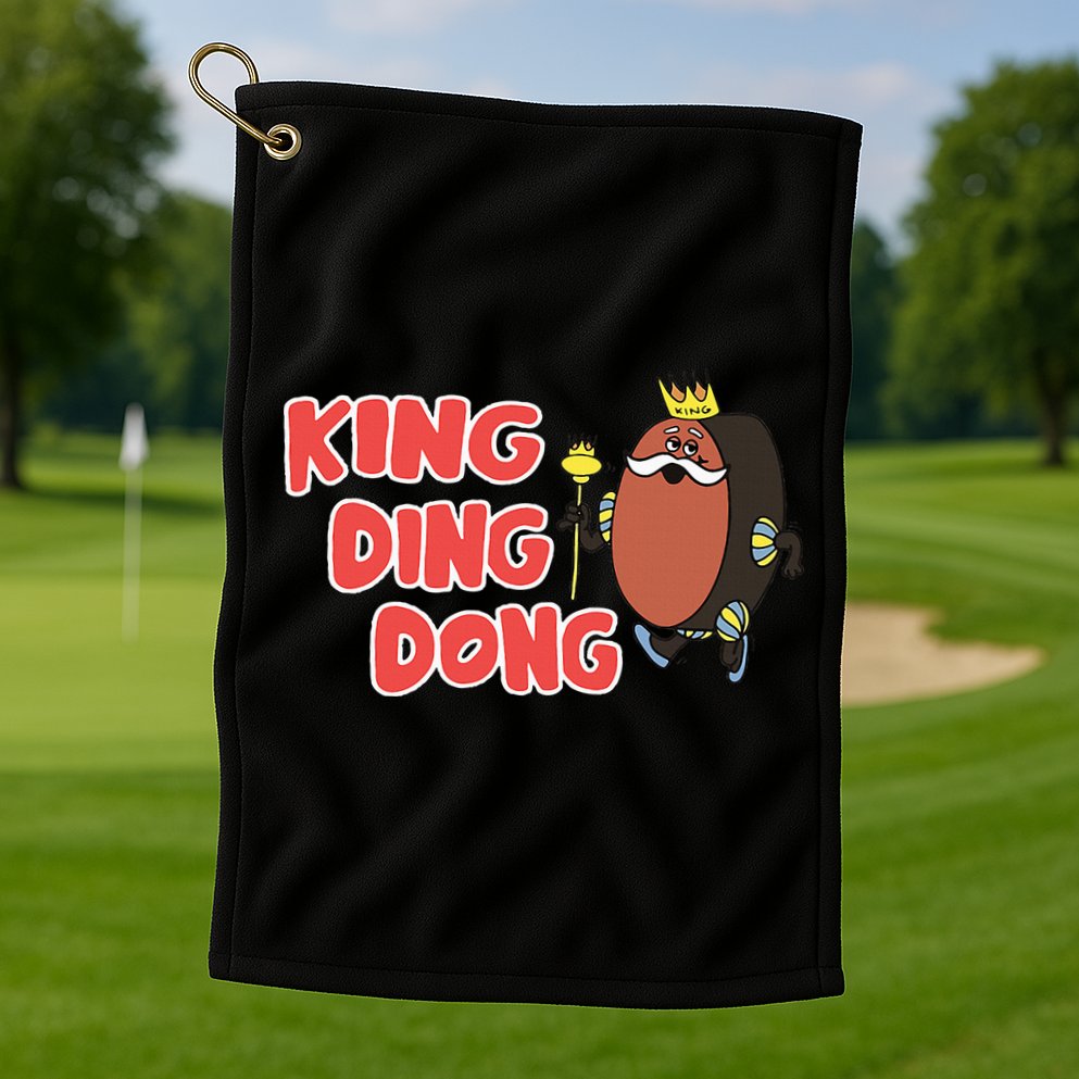 King Ding Dong Golf Towel