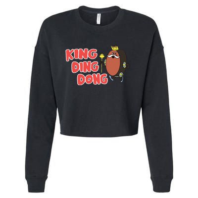 King Ding Dong Cropped Pullover Crew