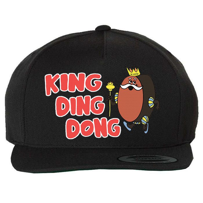 King Ding Dong Wool Snapback Cap
