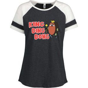 King Ding Dong Enza Ladies Jersey Colorblock Tee