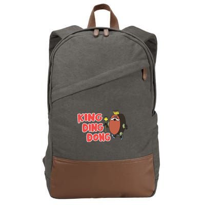 King Ding Dong Cotton Canvas Backpack