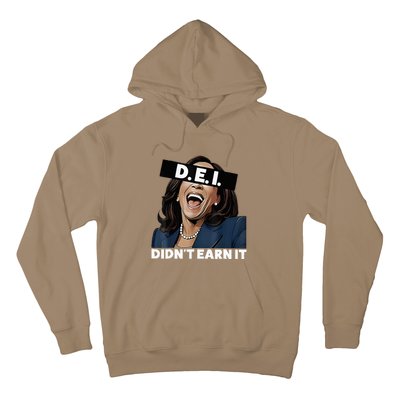 Kamala DidnT Earn It Kamala Harris Vote Trump 2024 Hoodie