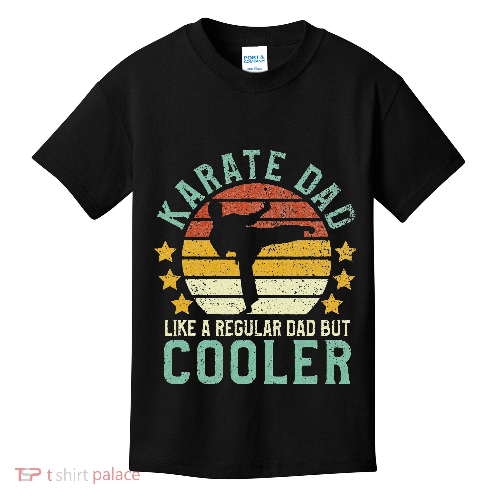 Karate Dad Funny Martial Arts Karateka Father Kids T-Shirt