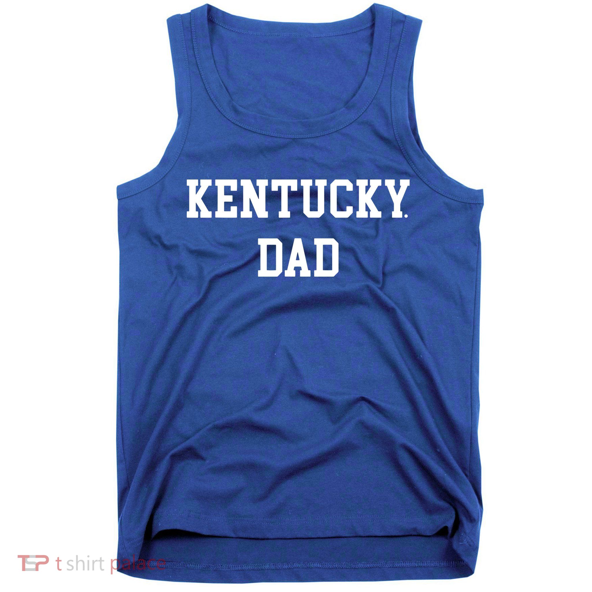 Kentucky Dad Fan Basketball Big Blue Madness Tank Top