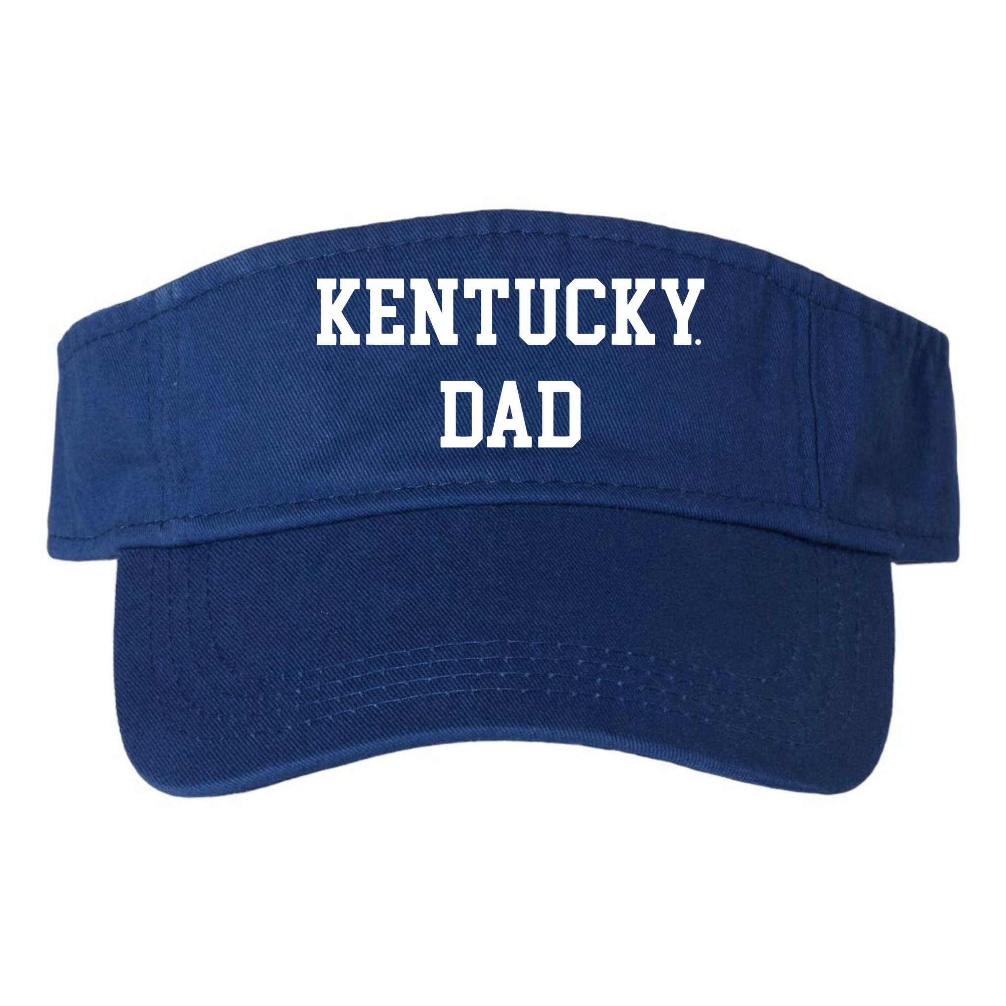 Kentucky Dad Fan Basketball Big Blue Madness Visor