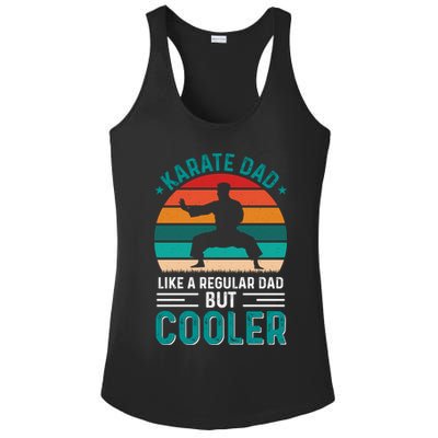 Karate Dad Fathers Day Cooler Father Gifts Idea Ladies PosiCharge Competitor Racerback Tank