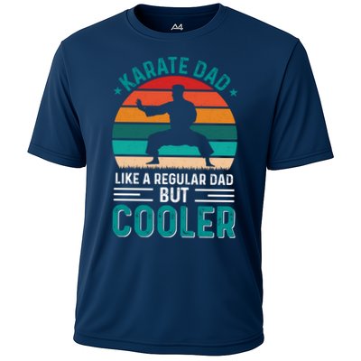 Karate Dad Fathers Day Cooler Father Gifts Idea Performance Shirt